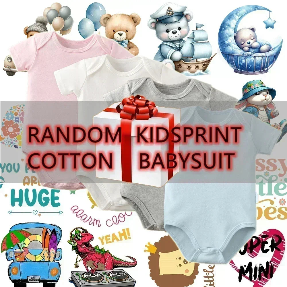 100% Cotton Onesie Cloths We Are Happy Family Exquisite Print Comfortable Bodysuit for Baby Jumpsuit for 0 To 12 Months Newborn